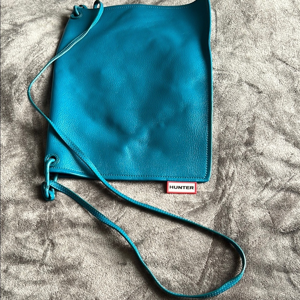 Hunter Blue Crossbody Bag or hand bag - Picture 6 of 6